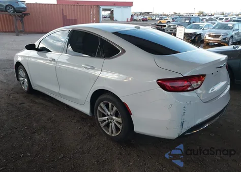 2015 Chrysler 200 Limited из США, поврежденный, VIN 1C3CCCABXFN747398